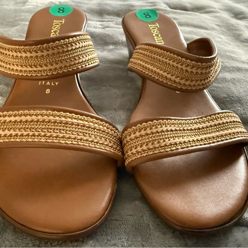 Toscana Women's Elegant Brown Sandals